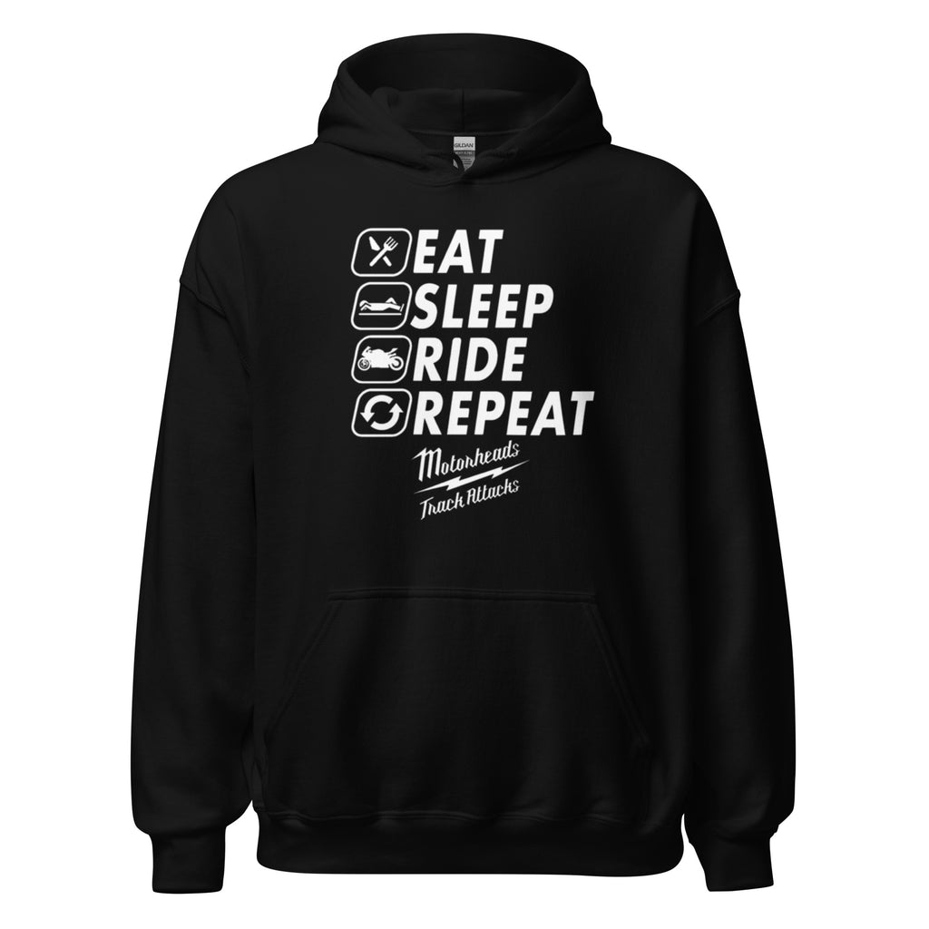 Eat Sleep Ride Dark Hoodie