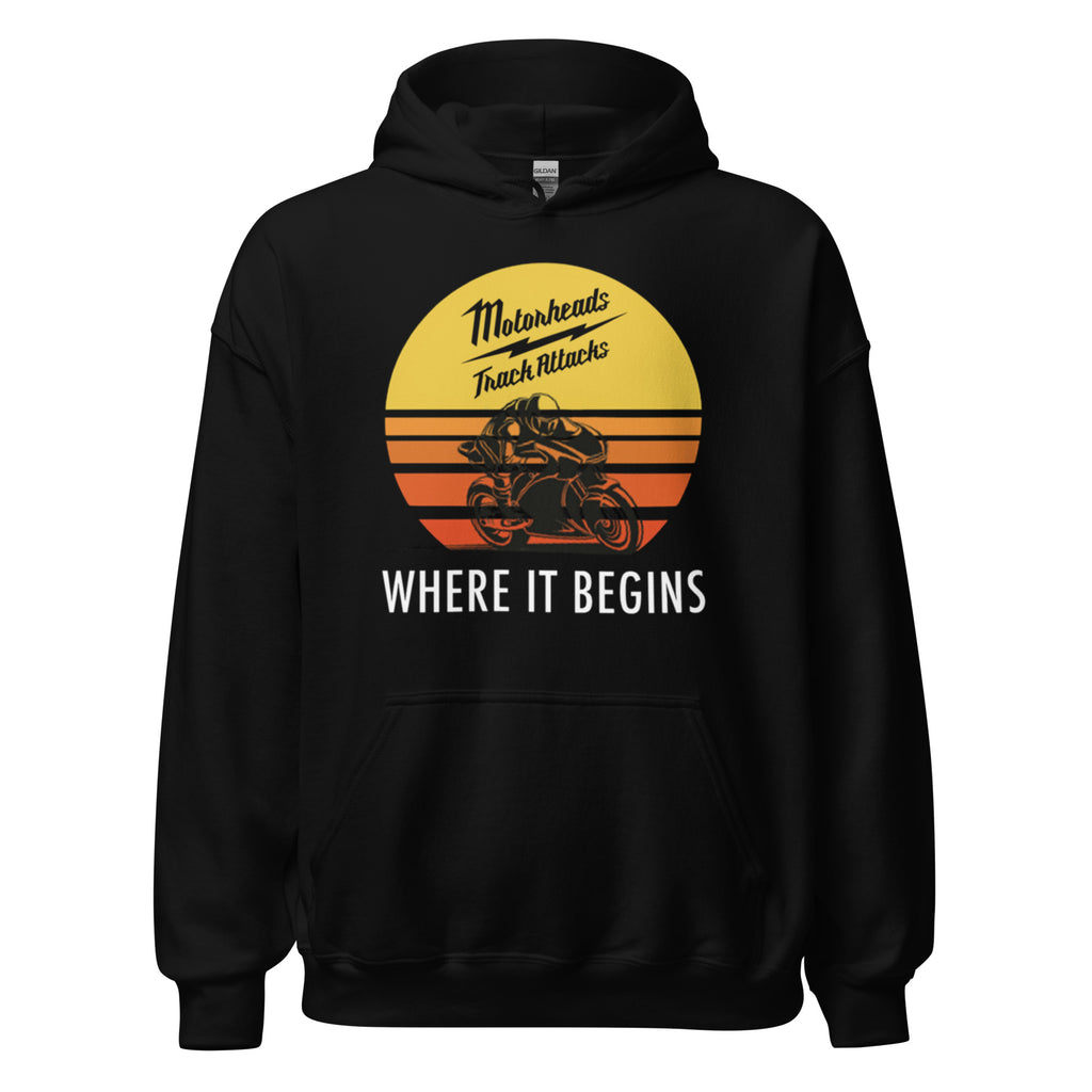 Where it Begins Dark Hoodie